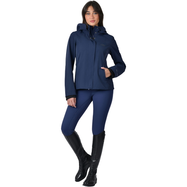 2026 WeatherBeeta Womens Protect Waterproof Riding Jacket 1029987 - Navy